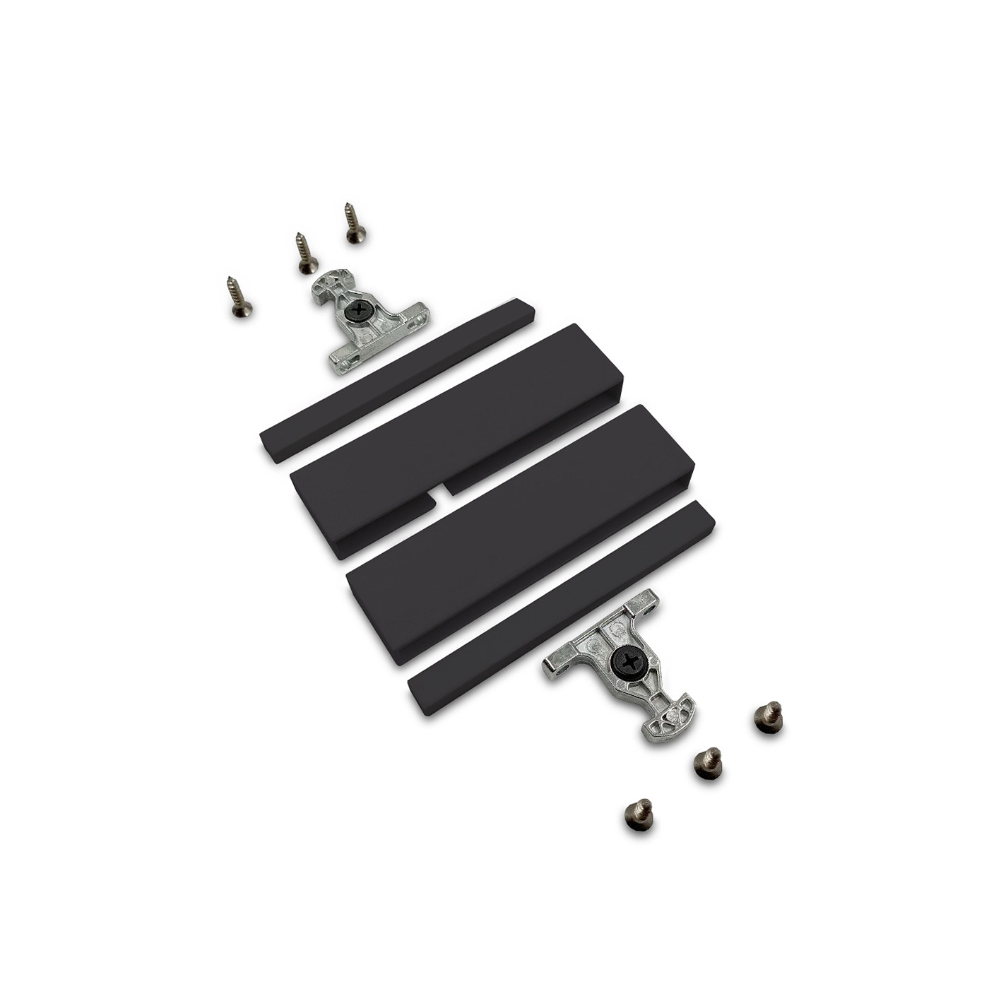Крепление передней панели EVA Slimbox H84 (M), графит (уп50 шт.) 5105