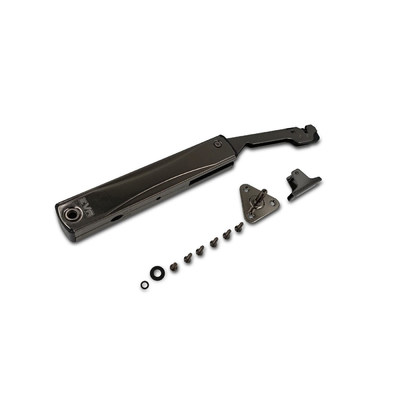 Подъемный механизм поворотный EVA Lift FLAP SOLO (L), KM1500-2240, H240-500мм, черный никель (уп1 шт) 00004502