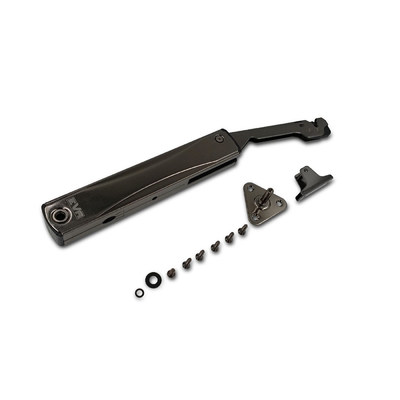 Подъемный механизм поворотный EVA Lift FLAP SOLO (M), KM1200-1750, H240-500мм, черный никель (уп1 шт) 00004500