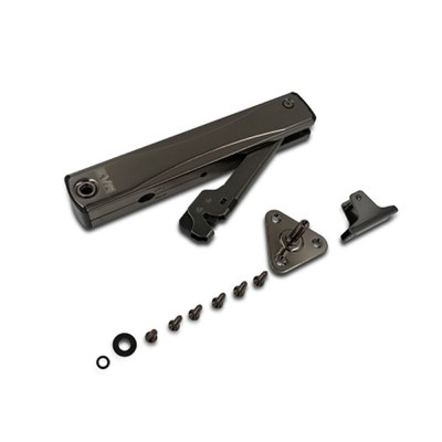Подъемный механизм поворотный EVA Lift FLAP SOLO (M), KM1200-1750, H240-500мм, черный никель (уп1 шт) 00004500