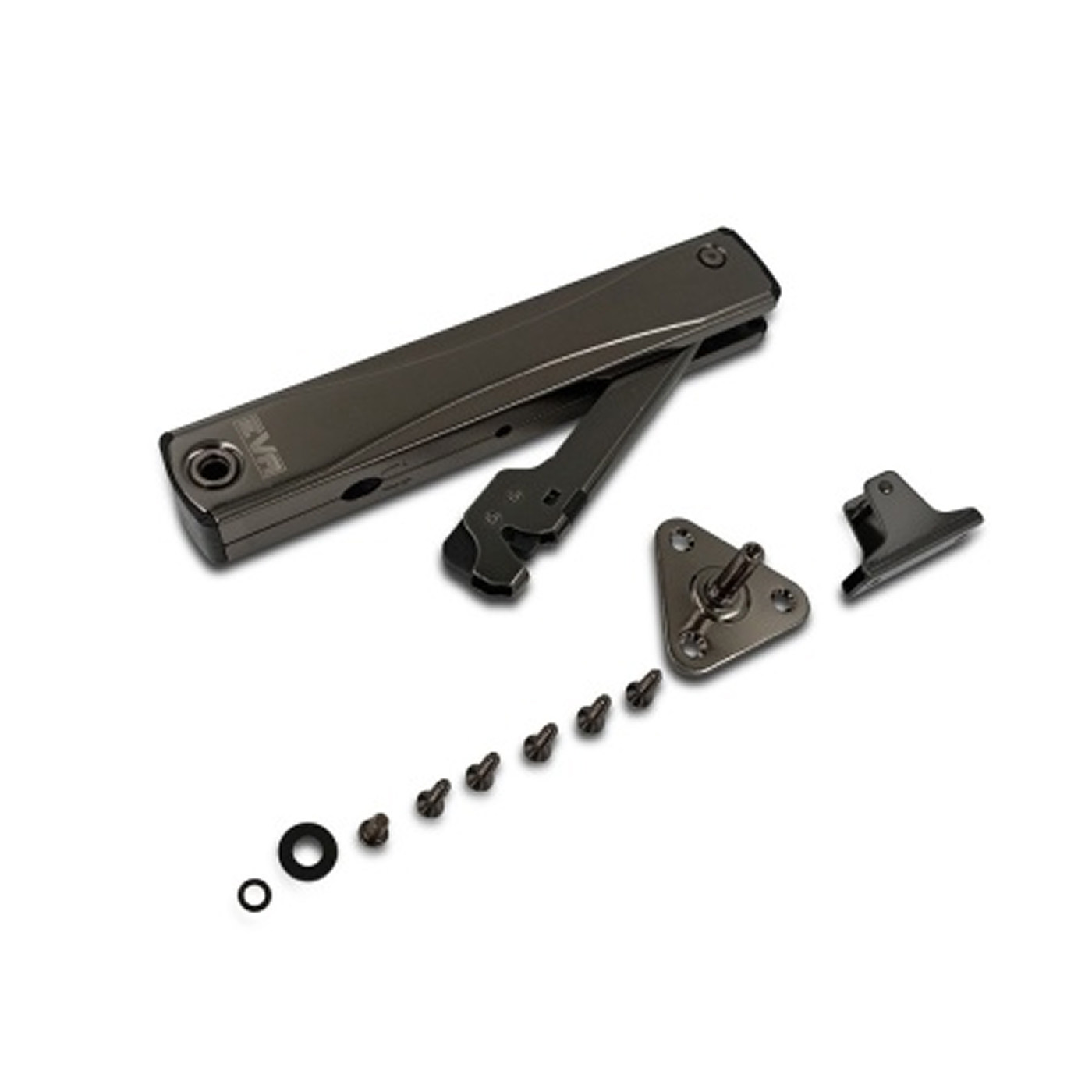 Подъемный механизм поворотный EVA Lift FLAP SOLO (M), KM1200-1750, H240-500мм, черный никель (уп1 шт) 00004500