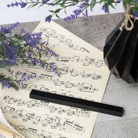Ручка мебельная PIANO-160 черный матовый тип 2 AKS 104785