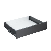 Slimbox Evolution L-450 H84 графит PUSH TO OPEN ДСП16мм AKS 117810