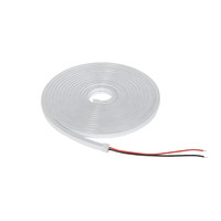 Гибкий неон - 9,6W/m, 24V, 6*12мм, 120 д/м, IP65, нейтральный белый (4000K) - 5м, AKS 118644