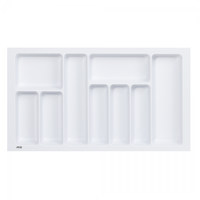 Лоток для столовых приборов 800 LINER 735*430, белый AKS 117213