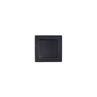 Ручка мебельная кнопка мет. SQUARE черный матовый AKS 95686