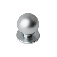 Ручка кнопка RC006SC хром матовый ПАРТНЕР (100)