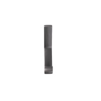 Крючок мебельный двухрожковый PEROLA графит AKS 104195