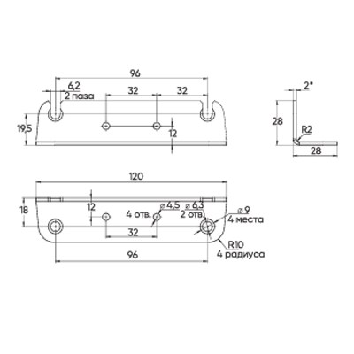 120 Уголок, антик