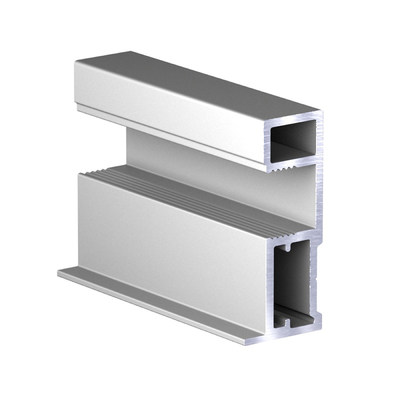 Профиль вертик. алюм. Асимметрич. С-образн. Slim Серебро ( 5.4 х 1,0 ) АВД-0533