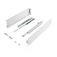 EVA SlightBox комплект ящика L500мм, H120мм, белый, част. выдвижение с доводчиком (уп1 шт) 00-00004122