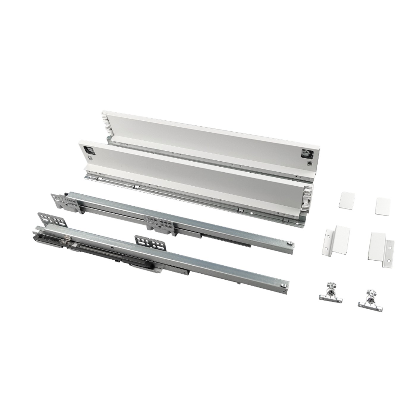 SlimBox EVA 84*450мм, с доводчиком, белый (уп1 шт) 00-00003237