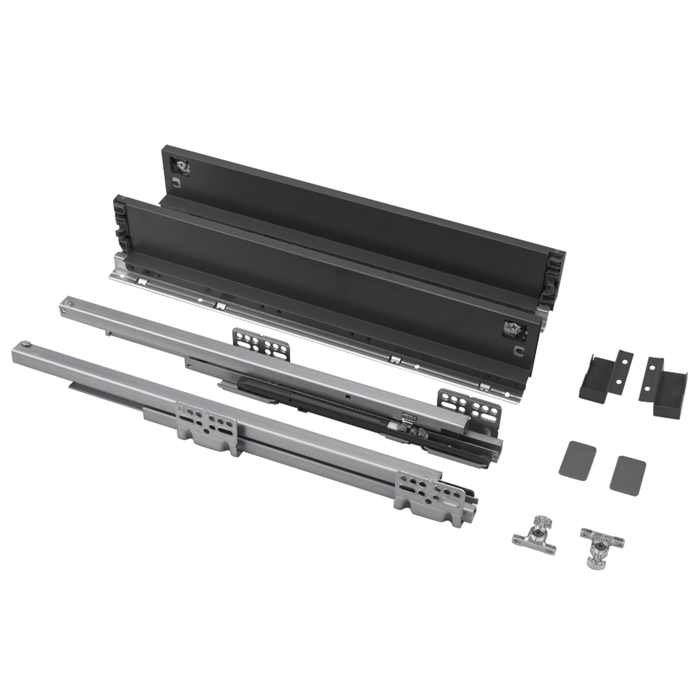 SlimBox EVA 84*500мм, с доводчиком, графит (уп1 шт) 00-00003239