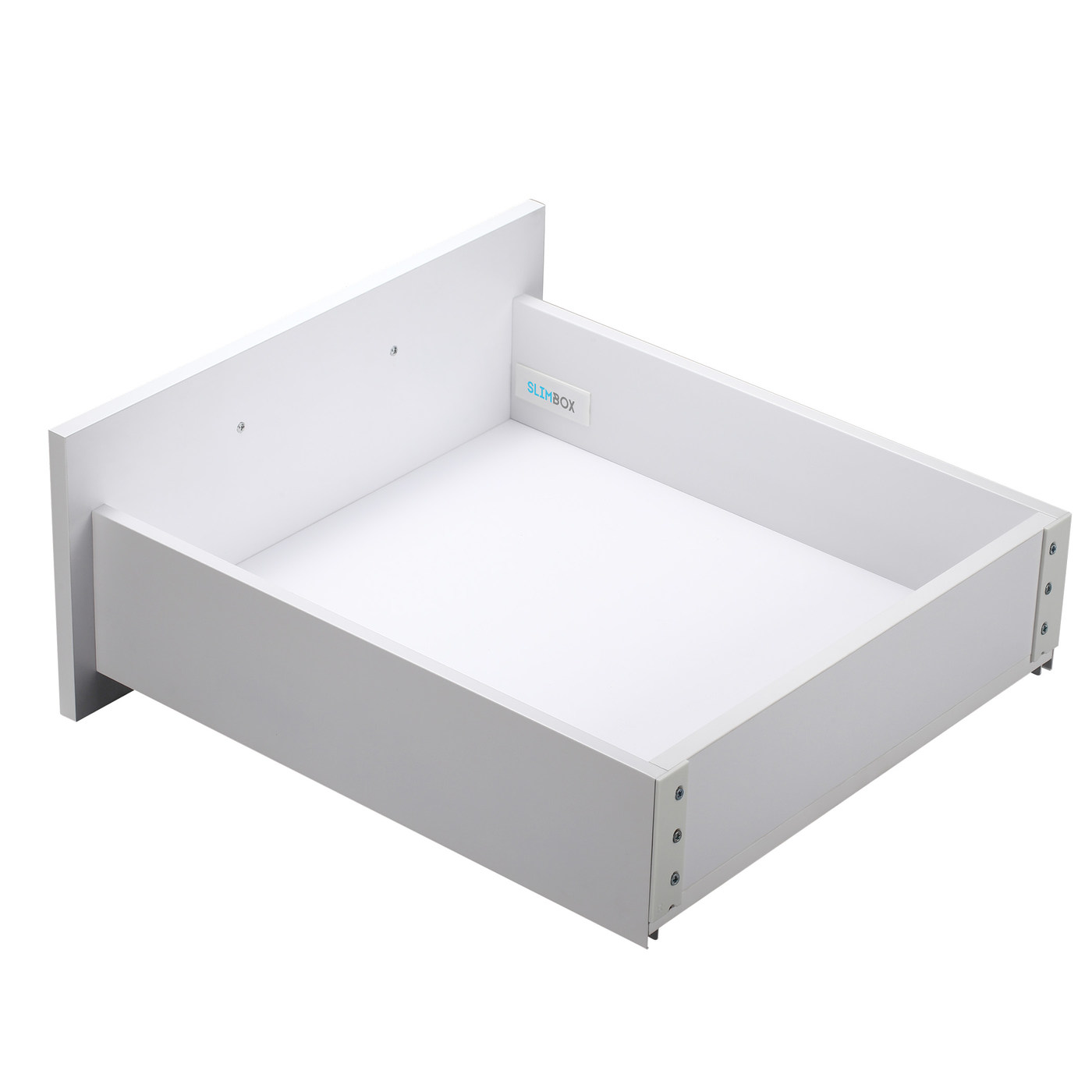 Slimbox 128*500 белый PUSH TO OPEN ДСП 16мм AKS 57003