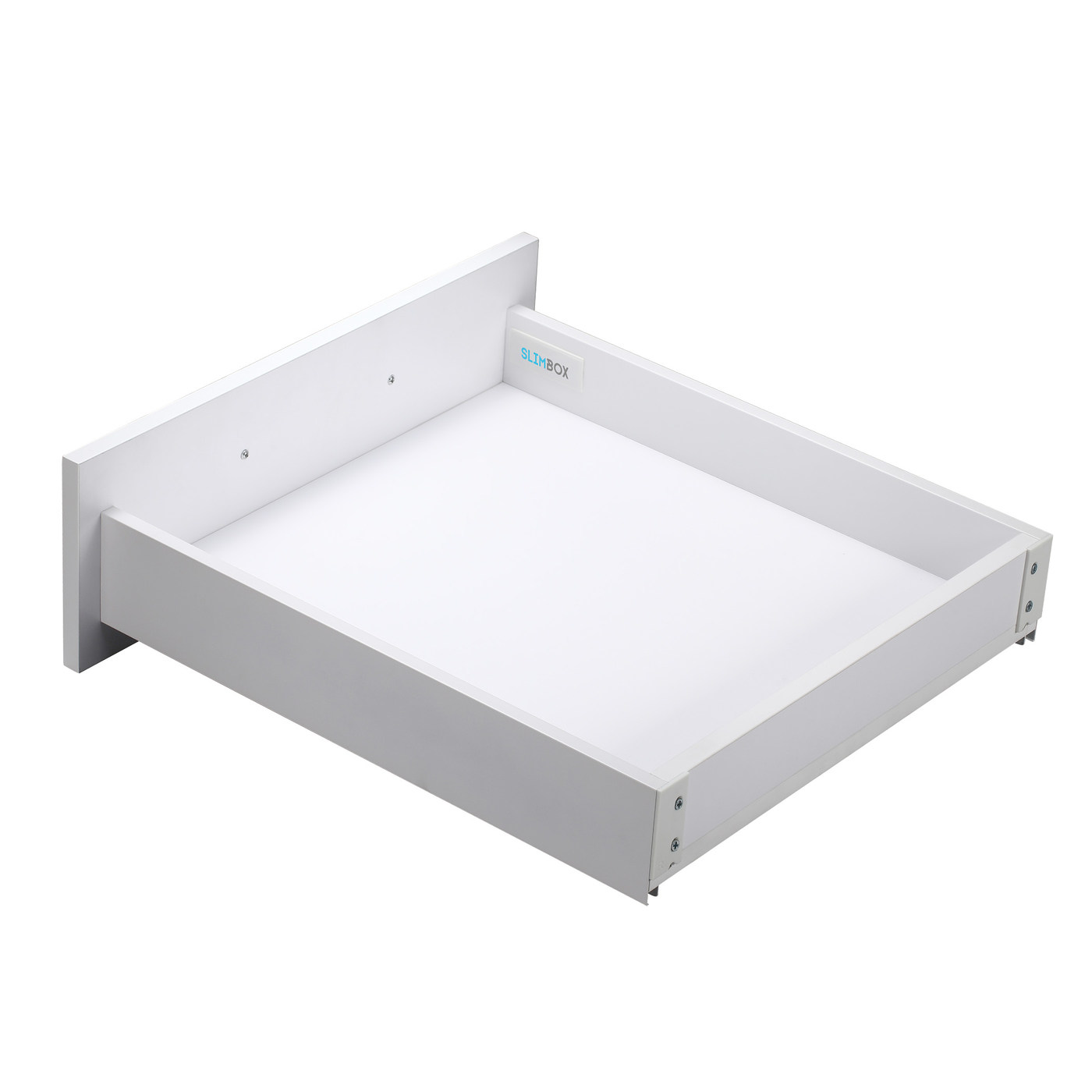 Slimbox 90*300 (низкий) с доводчиком белый AKS 83088