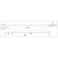 Направляющая шариковая h17 L-406 AKS 15767