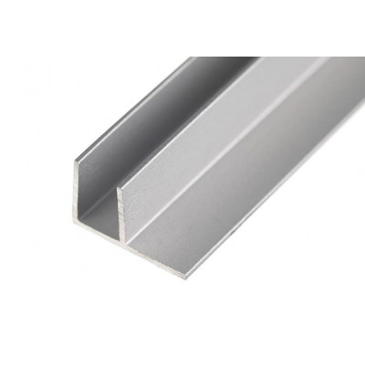 ПР Планка F-образная соединительная угловая д/меб. щитов 4мм (1020)