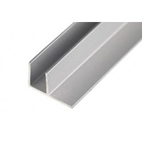 ПР Планка F-образная соединительная угловая д/меб. щитов 4мм (1020)