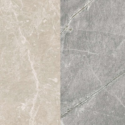 КР Панель Навона Кремовая/Мрамор Атлантический Серый K367 PH/K368 PH