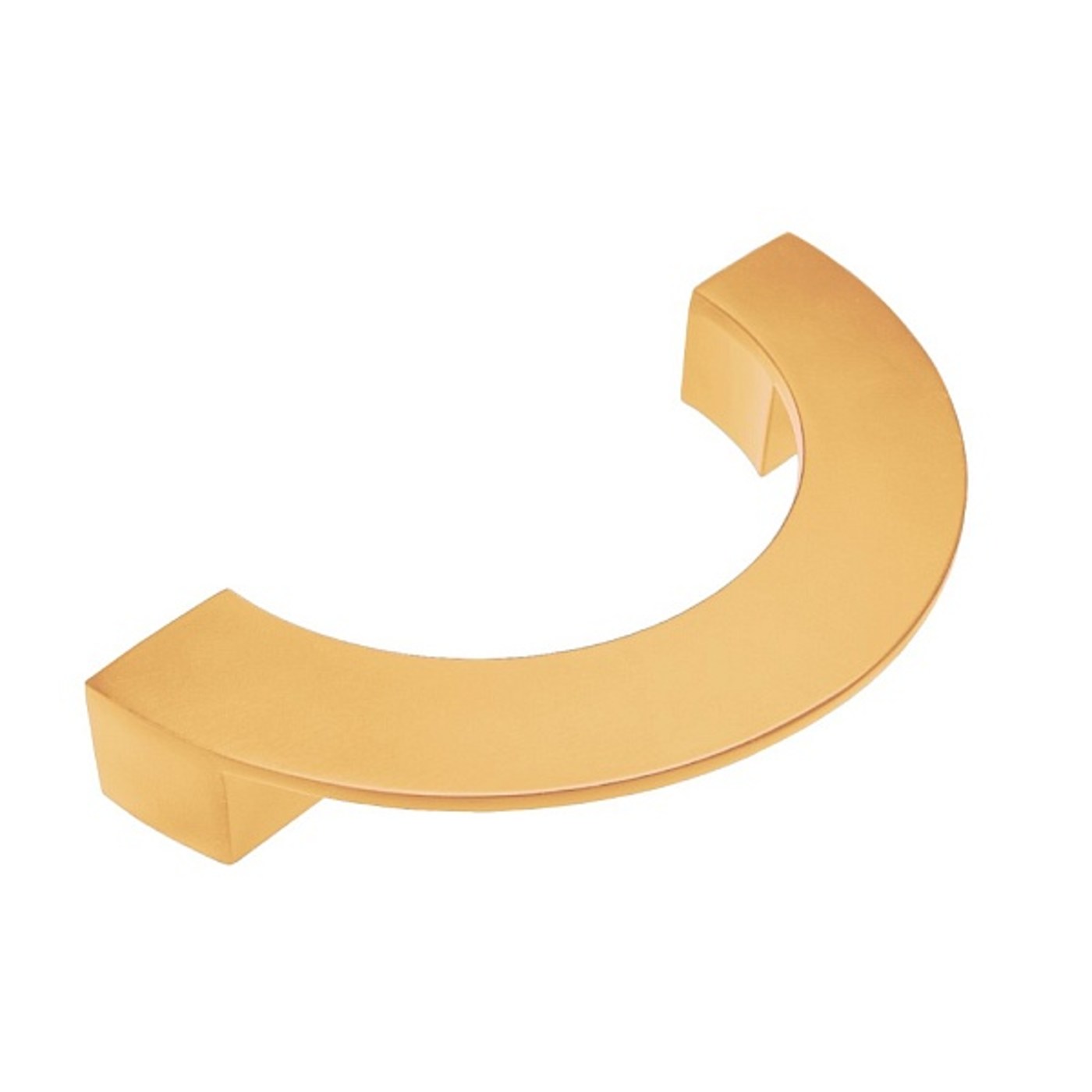 Ручка-скоба FS8139 128мм, брашированное золото (20/200) 63785