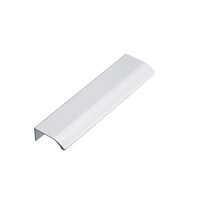 Ручка торцевая FP527 128мм, матовый хром (25/250)  62964