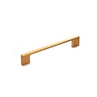 Ручка-скоба FS639L 192мм, матовое сатиновое золото (30/180) 63026