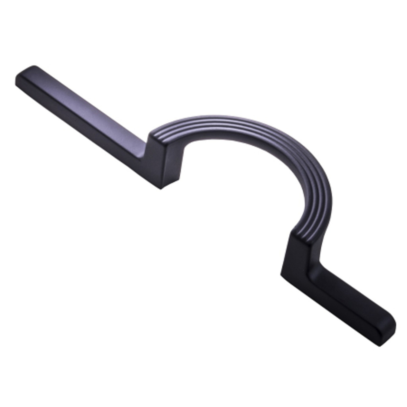 Ручка-скоба LS2470 96-190мм, матовый черный (20/200) 64095