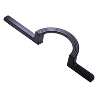 Ручка-скоба LS2470 96-190мм, матовый черный (20/200) 64095