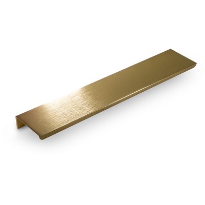 Ручка торцевая FP525 160мм, брашированное золото (25/250) 63485