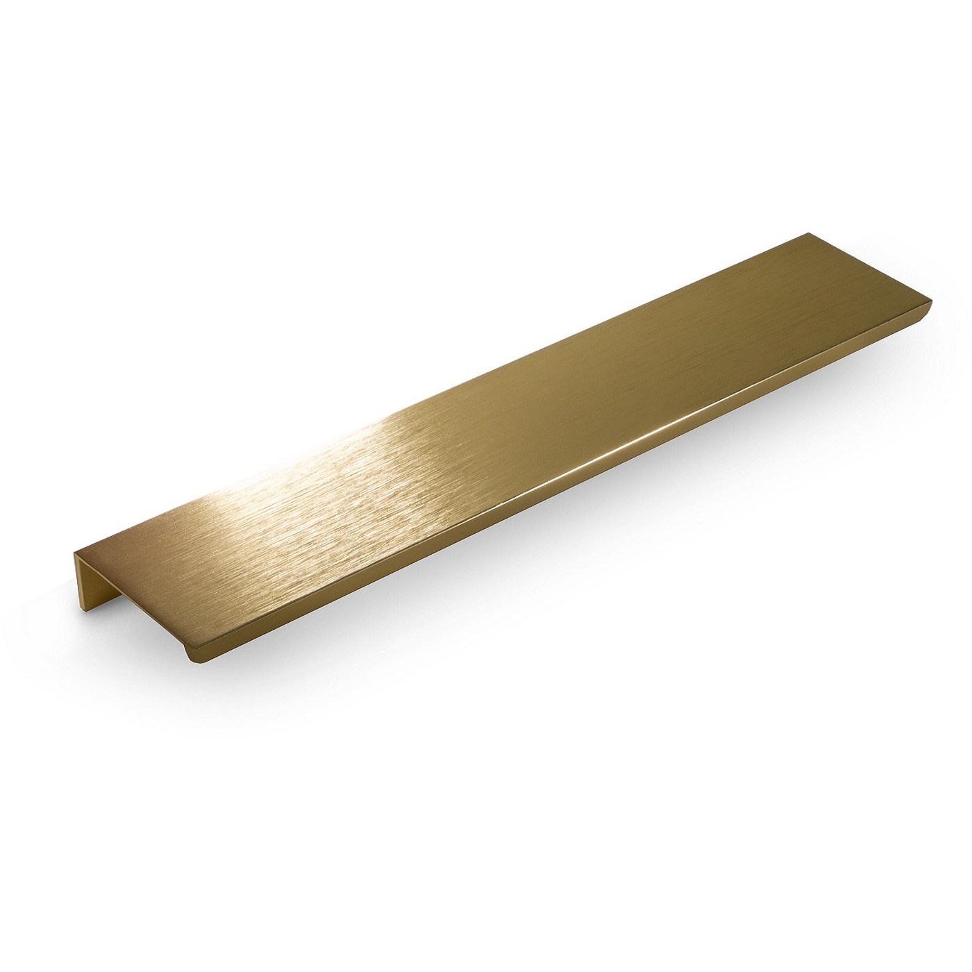 Ручка торцевая FP525 160мм, брашированное золото (25/250) 63485