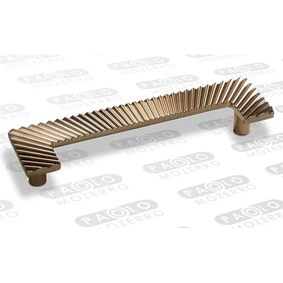 Ручка-скоба LS431 128 мм, брашированное золото 65067