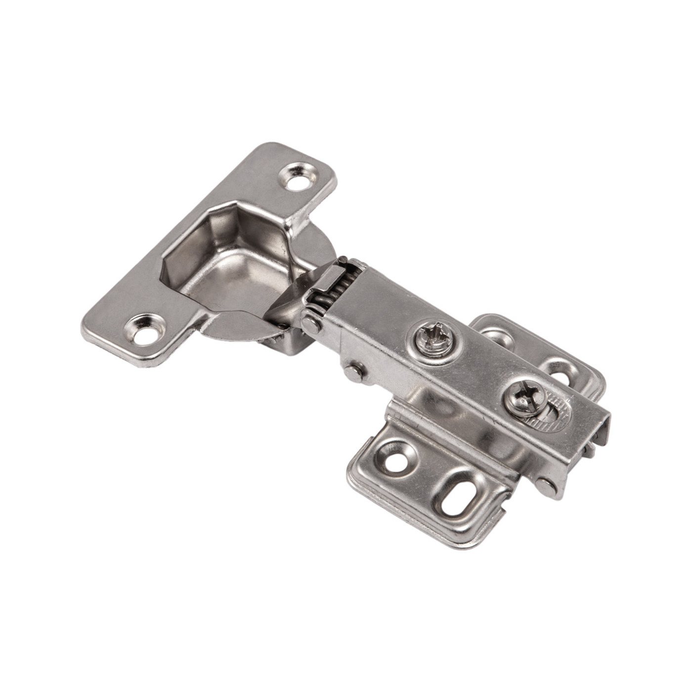 Петля накладная 09, с доводчиком, 48 мм, без клипа AKS LIGHT 62801 (новый код 111644)