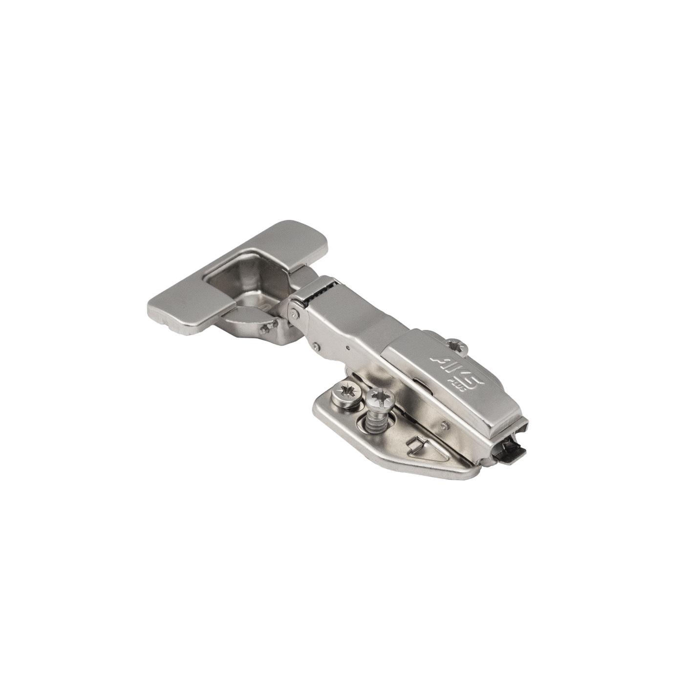 Петля накладная 09 48мм h3 с 3D, с доводчиком, с накладками, clipon AKS PLUS 104660 (нов.арт.113400)