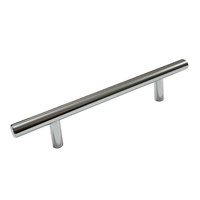 Ручка-рейлинг d12мм 128, хром (20/120) МФ 11141