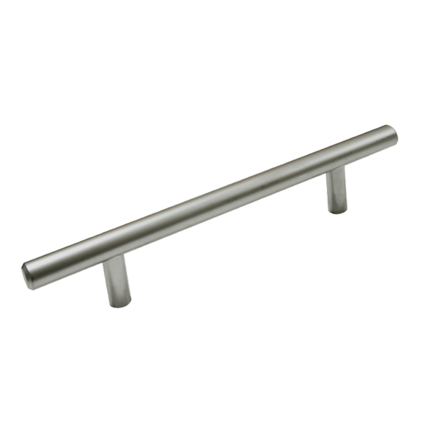 Ручка-рейлинг d12мм 128, хром матовый (20/120) МФ 11142