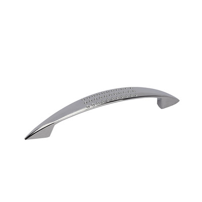 Ручка-скоба K6114 AL 96мм, хром МФ (150/1500) 786621