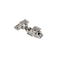 Петля накладная 09 45мм h0 с 3D-рег-кой, с доводчиком, еврошурупы/накладки, clipon AKS PRIME 104937