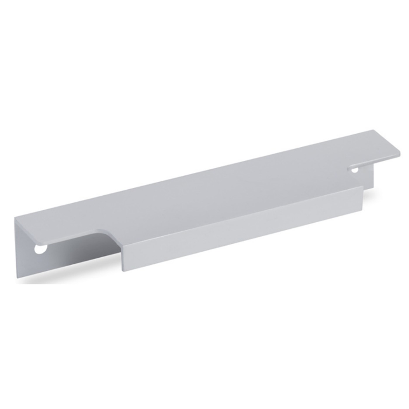 Ручка торцевая EVA TOTAL 640мм (L697мм), алюминий матовый (уп30 шт) 3544