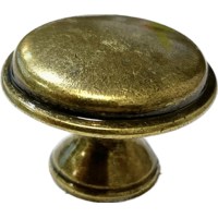 Ручка-кнопка EVA DMZ-11061, бронза состаренная (уп50 шт) 1102