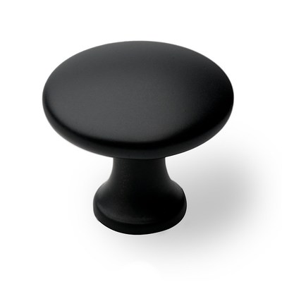 Ручка-кнопка EVA DZEN, черный матовый (уп25 шт) 1095