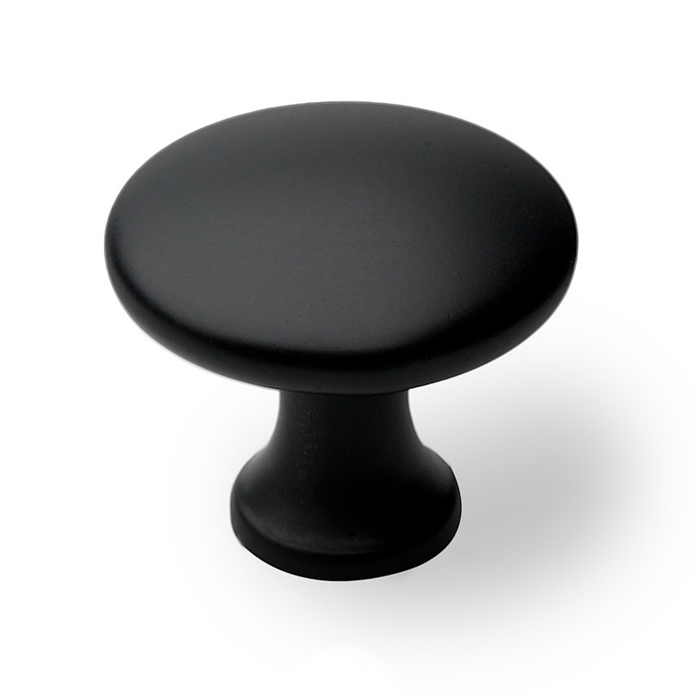 Ручка-кнопка EVA DZEN, черный матовый (уп25 шт) 1095