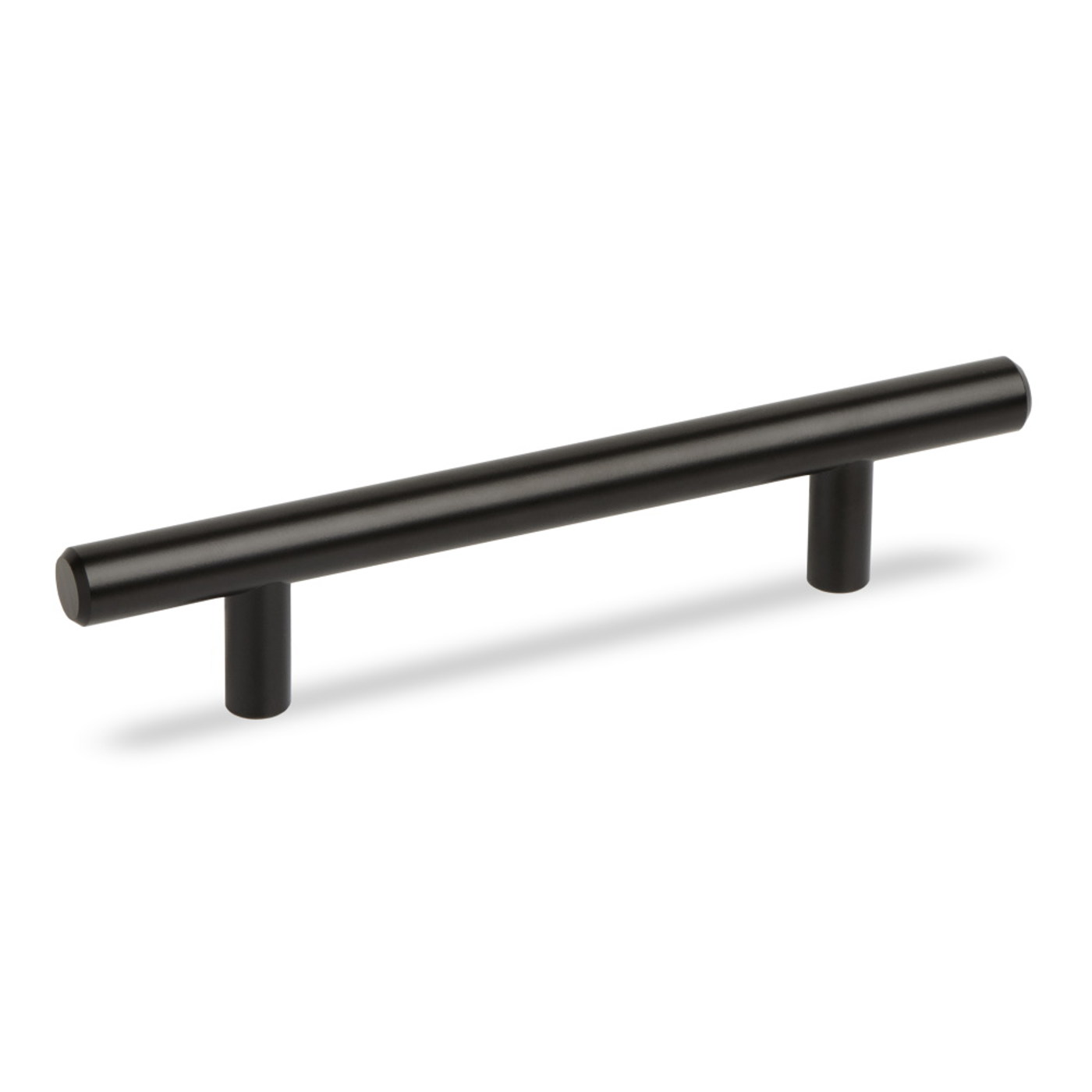 Ручка-рейлинг EVA TUBE-12 128мм (L178мм), d 12мм, черный матовый (уп10 шт) 1057