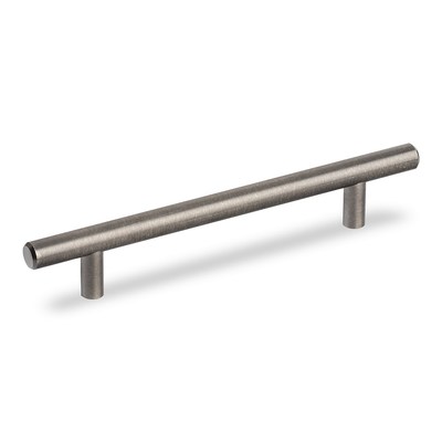 Ручка-рейлинг EVA TUBE-12 128мм (L178мм), d 12мм, чёрный никель брашированный (уп10 шт) 1040