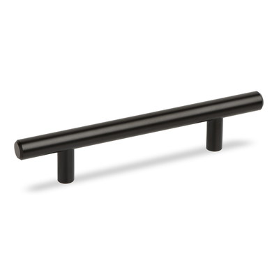 Ручка-рейлинг EVA TUBE-12 192мм (L242мм), d 12мм, черный матовый (уп10 шт) 1059