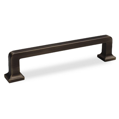 Ручка-скоба EVA2058 128мм, черный матовый (уп50 шт) 1091