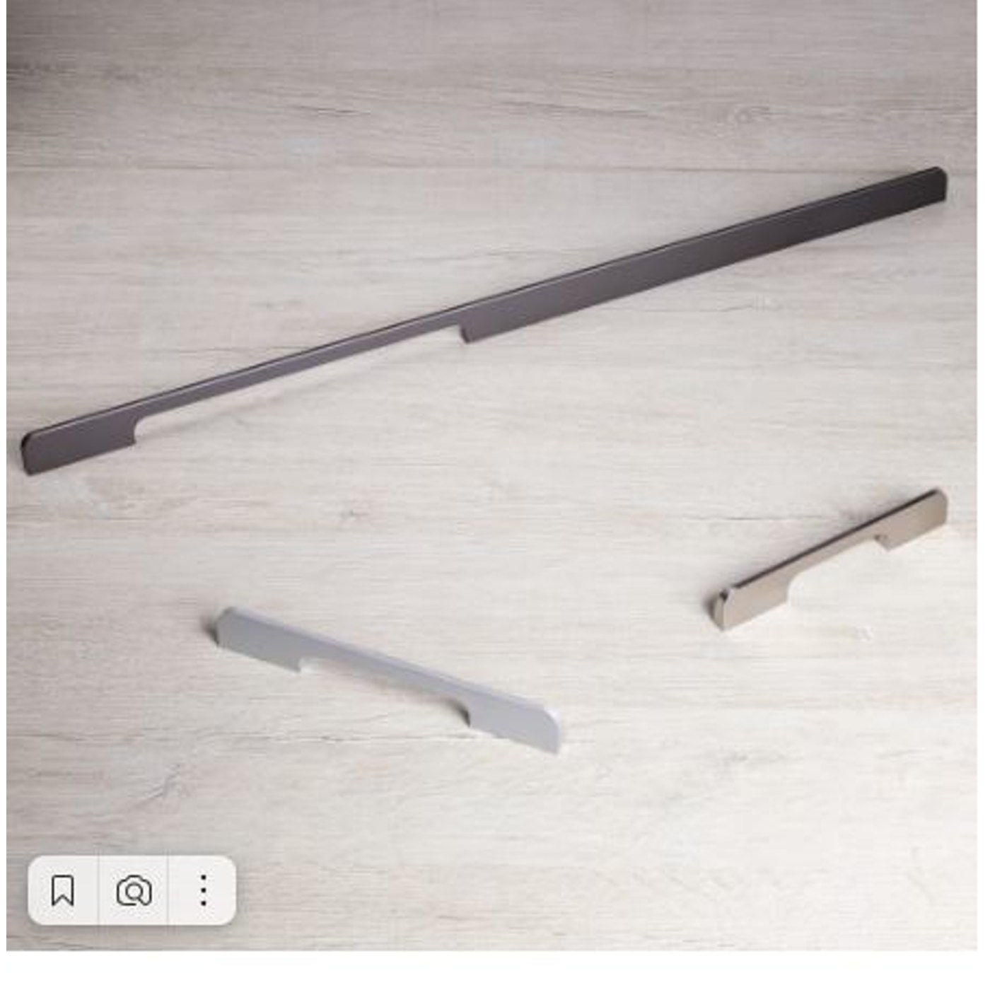 Ручка-скоба EVA LOFT 288мм (L600мм), графит (уп25 шт)