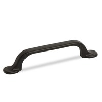 Ручка-скоба EVA VICTORY 128мм, черный матовый (уп20 шт) 0990