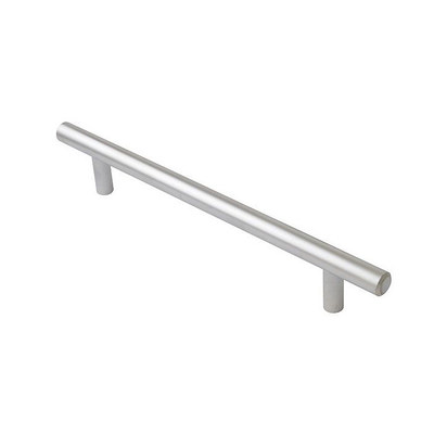 Ручка-рейлинг EVA TUBE-10 256мм, d 10мм, хром (уп25 шт) 14405