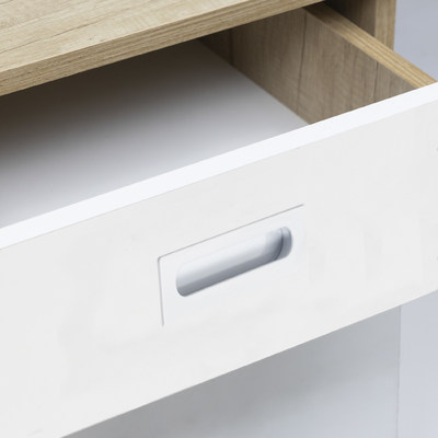 Ручка мебельная ENTRO-128, белый, AKS 61993