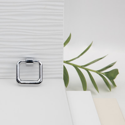 Ручка мебельная BUTTON, хром AKS  80613